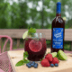 Berry Fizz wine cocktail with Grinder's Switch Winery Cran-Merry Wine